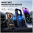 15W Draadloze Auto Telefoonhouder met Snellader - Automatische Sensor & 360° Draaibaar