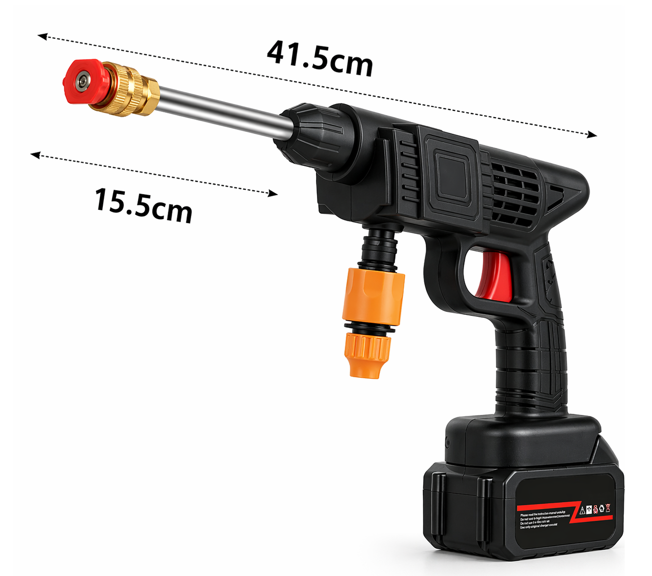 Baxila Accu Hogedrukreiniger 48V – Draadloos 30 Bar – 2 x accu met oplader